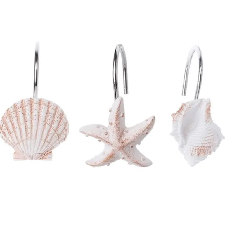 Archipelago Shower Curtain Hooks - Decorative Bathroom Accessories