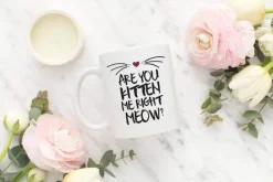 Are You Kitten Me Keramiktasse - Lustige Katzen-Kaffeetasse