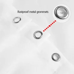 Arion Shower Curtain - Stylish Decorative Bathroom Accessory