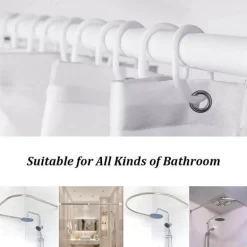 Arion Shower Curtain - Stylish Decorative Bathroom Accessory