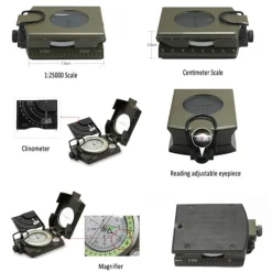 Armeekompass – Mehrzweck-Navigationstool für den Außenbereich