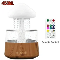 Aromatherapie-Luftbefeuchterlampe – Wolken-Regenwald-Design