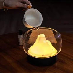 Aromatherapy Diffuser Lamp - Mountain View Design