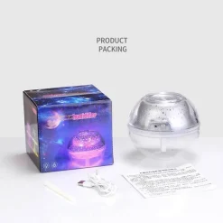 Aromatherapy Diffuser with Colorful Sky Lamp - Humidifier Night Light