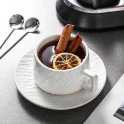 Asahi Cliff Ridge Tasse – Robuste Kaffeetasse aus Keramik