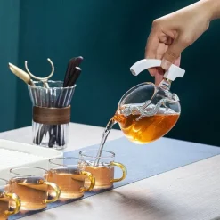 Astronaut Aroma Automatische Teekanne – Teekanne mit Sieb für Weltraumliebhaber