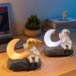 Astronaut Bluetooth Lautsprecherlampe - Cosmic Sound Nachtlicht Dekor