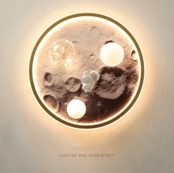 Astronaut LED Deckenleuchte - Mondlicht