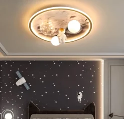 Astronaut LED Deckenleuchte - Mondlicht