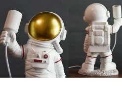 Astronaut Table Lamp - Minimal Resin Design