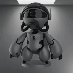 Astronauten-Überwachungskamera – Space Guardian Design