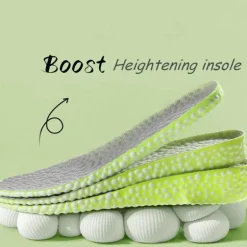 Atmungsaktive erhöhte Einlegesohlen – weiche Fußunterstützung für Unisex