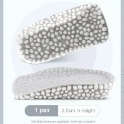 Atmungsaktive erhöhte Einlegesohlen – weiche Fußunterstützung für Unisex