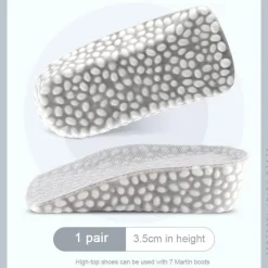 Atmungsaktive erhöhte Einlegesohlen – weiche Fußunterstützung für Unisex