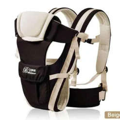 Atmungsaktive 4-in-1-Babytrage mit Frontansicht
