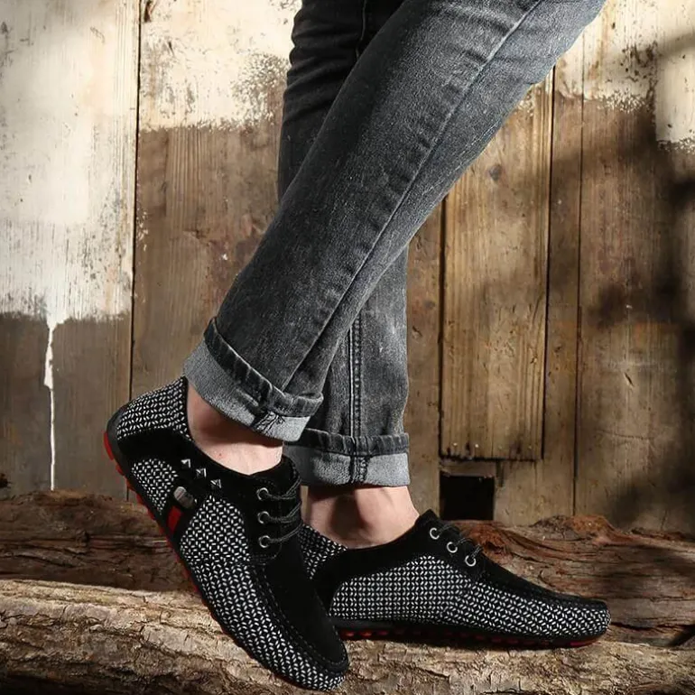 Atmungsaktive Mokassin-Loafer für Herren – bequeme Freizeit-Sneaker