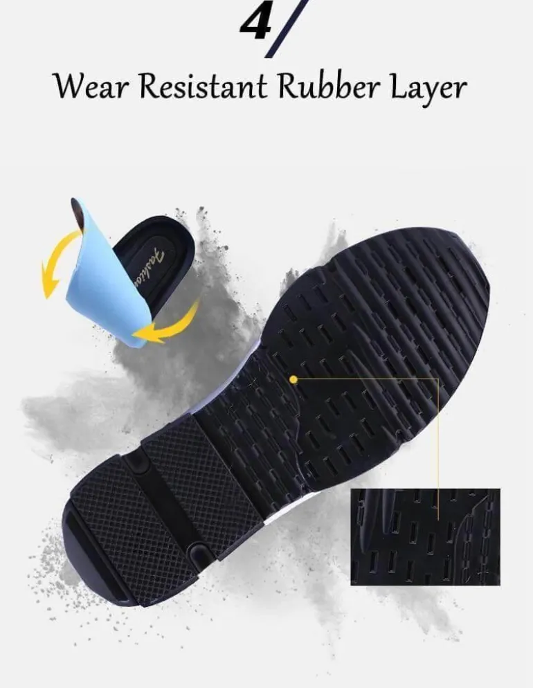 Atmungsaktive Strickschuhe für Herren – verschleißfestes Schuhwerk