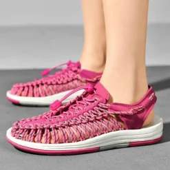 Atmungsaktive Unisex-Strandschuhe – ausgehöhlte Sommerschuhe