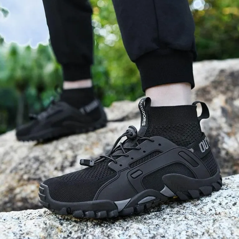 Atmungsaktive Wanderschuhe – Slip-On-Outdoor-Schuhe