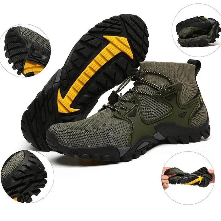 Atmungsaktive Wanderschuhe – Slip-On-Outdoor-Schuhe