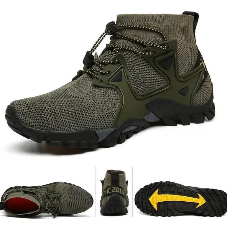 Atmungsaktive Wanderschuhe – Slip-On-Outdoor-Schuhe