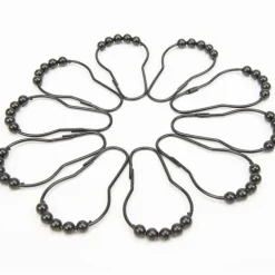 Atoll Shower Curtain Hooks - Stylish Bathroom Accessories