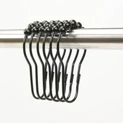 Atoll Shower Curtain Hooks - Stylish Bathroom Accessories