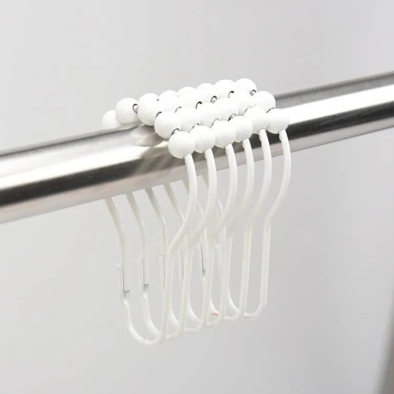 Atoll Shower Curtain Hooks - Stylish Bathroom Accessories