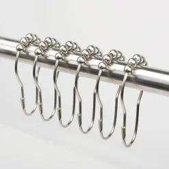 Atoll Shower Curtain Hooks - Stylish Bathroom Accessories