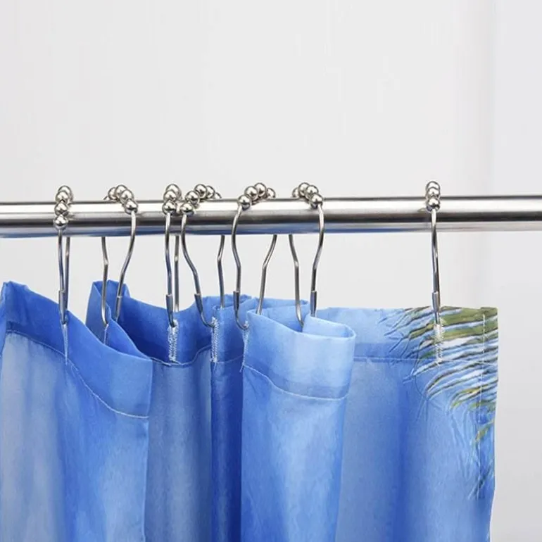 Atoll Shower Curtain Hooks - Stylish Bathroom Accessories