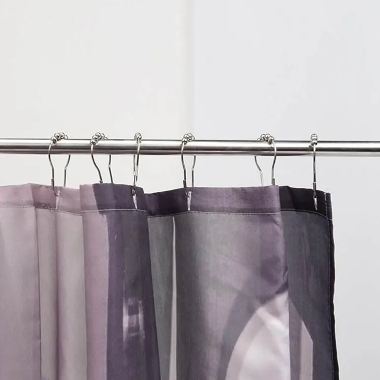 Atoll Shower Curtain Hooks - Stylish Bathroom Accessories
