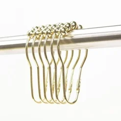 Atoll Shower Curtain Hooks - Stylish Bathroom Accessories