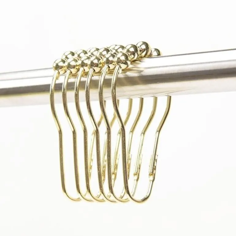 Atoll Shower Curtain Hooks - Stylish Bathroom Accessories