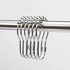 Atoll Shower Curtain Hooks - Stylish Bathroom Accessories