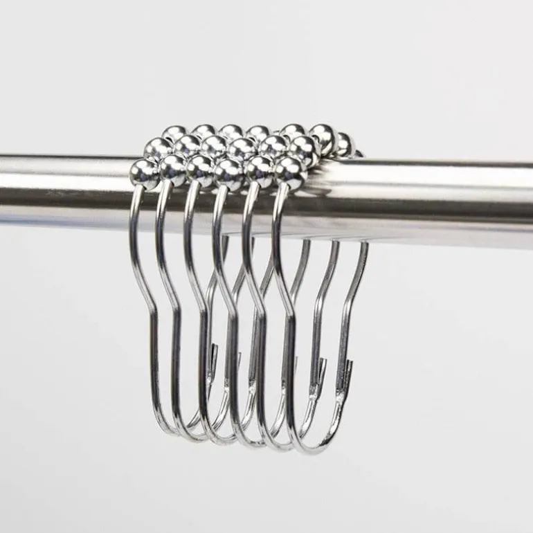 Atoll Shower Curtain Hooks - Stylish Bathroom Accessories