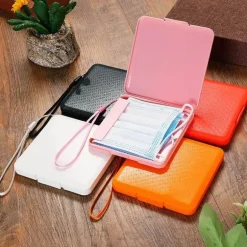 Aufbewahrungsbox für Cartoon-Masken – süßer Organizer für Masken