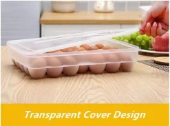 Aufbewahrungsbox für Enteneier – Küchenorganizer aus Kunststoff im japanischen Stil