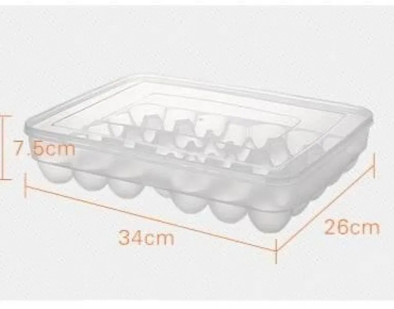Aufbewahrungsbox für Enteneier – Küchenorganizer aus Kunststoff im japanischen Stil