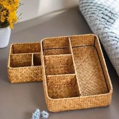 Aufbewahrungskorb aus Rattan – Stilvolle Organizer-Lösung