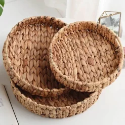 Aufbewahrungskörbe aus natürlichem Rattan – Cora-Kollektion
