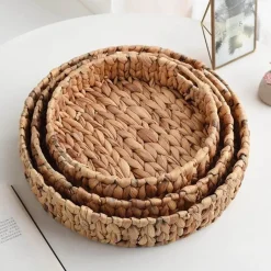 Aufbewahrungskörbe aus natürlichem Rattan – Cora-Kollektion