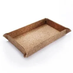 Aufbewahrungsschalen aus Leder – Mehrzweck-Organizerbehälter im japanischen Stil