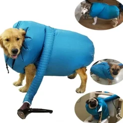 Aufblasbare Hundeschwimmweste - Schnelltrocknende Sicherheitsweste für Haustiere