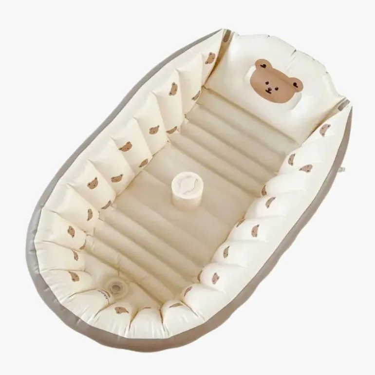 Aufblasbare Mini-Badewanne – Little Swimmer Babybadewanne für Kinder