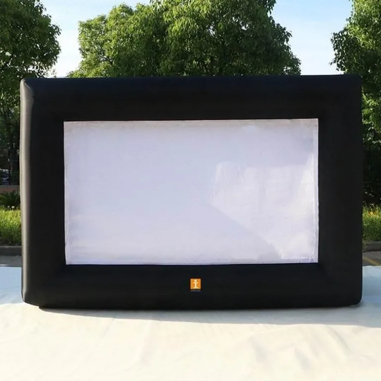 Aufblasbare Outdoor-Filmleinwand – Perfekt für den Filmabend