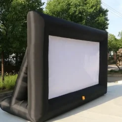 Aufblasbare Outdoor-Filmleinwand – Perfekt für den Filmabend