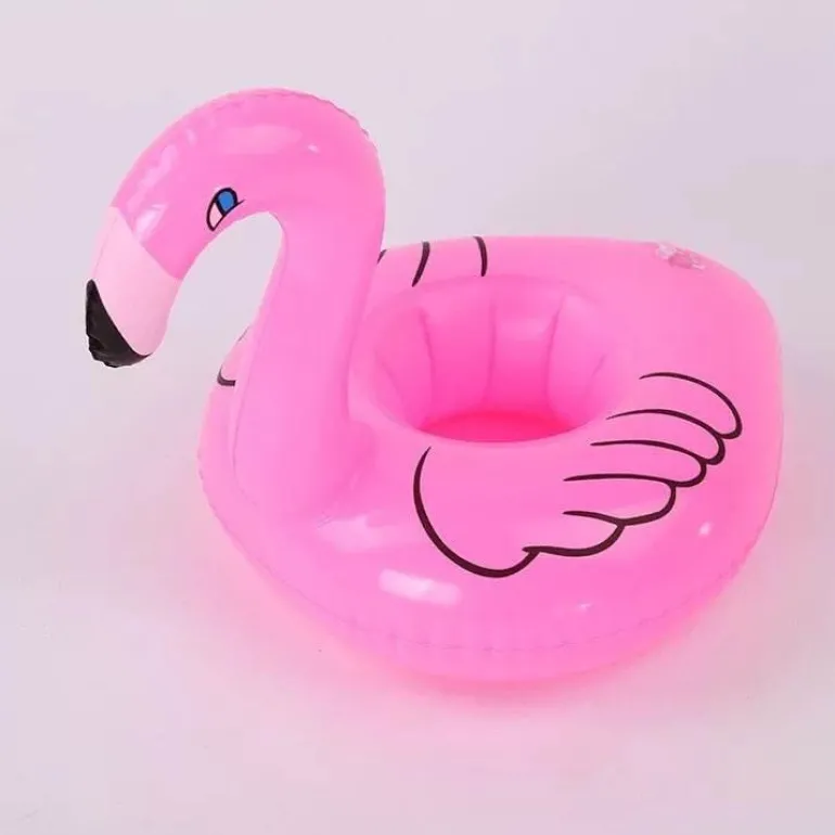 Aufblasbarer Getränkehalter für den Pool mit Kirschmotiv – Sommer-Schwimmzubehör