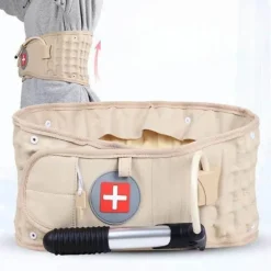 Aufblasbarer Lendenstützgürtel mit Massagegerät – Hilfe zur Linderung von Rückenschmerzen