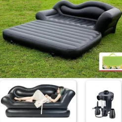 Aufblasbares Doppel-Liegesofa – Bequeme Lazy Couch für den Heimgebrauch