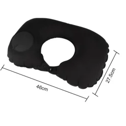 Aufblasbares Nackenkissen – leicht aufzupumpendes Reisestützkissen